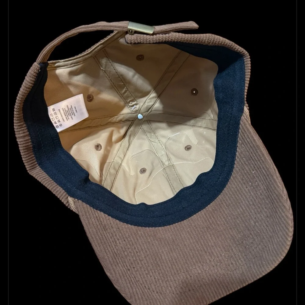 Harpoon brewery Brown Corduroy Hat OS - Picture 2 of 9